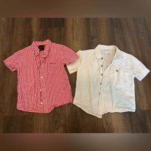 Boys collared shirts for Spring size 5